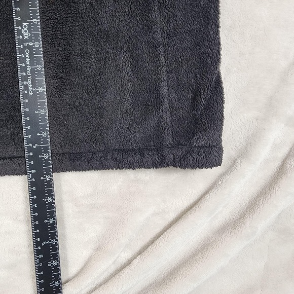 The North Face Fleece Jacket Womens Small Black Osito Full Zip Plush High Pile - Picture 7 of 9